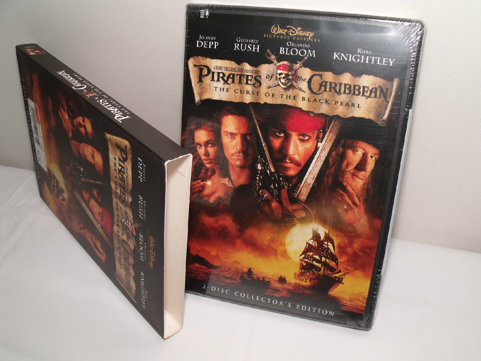 PIRATES OF THE CARIBBEAN 2-DISC COLLECTOR'S EDITION DVD WITH JOHHNY ...