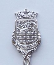 Collector Souvenir Spoon Netherlands Zeeland Coat of Arms Flag Emblem - $14.99