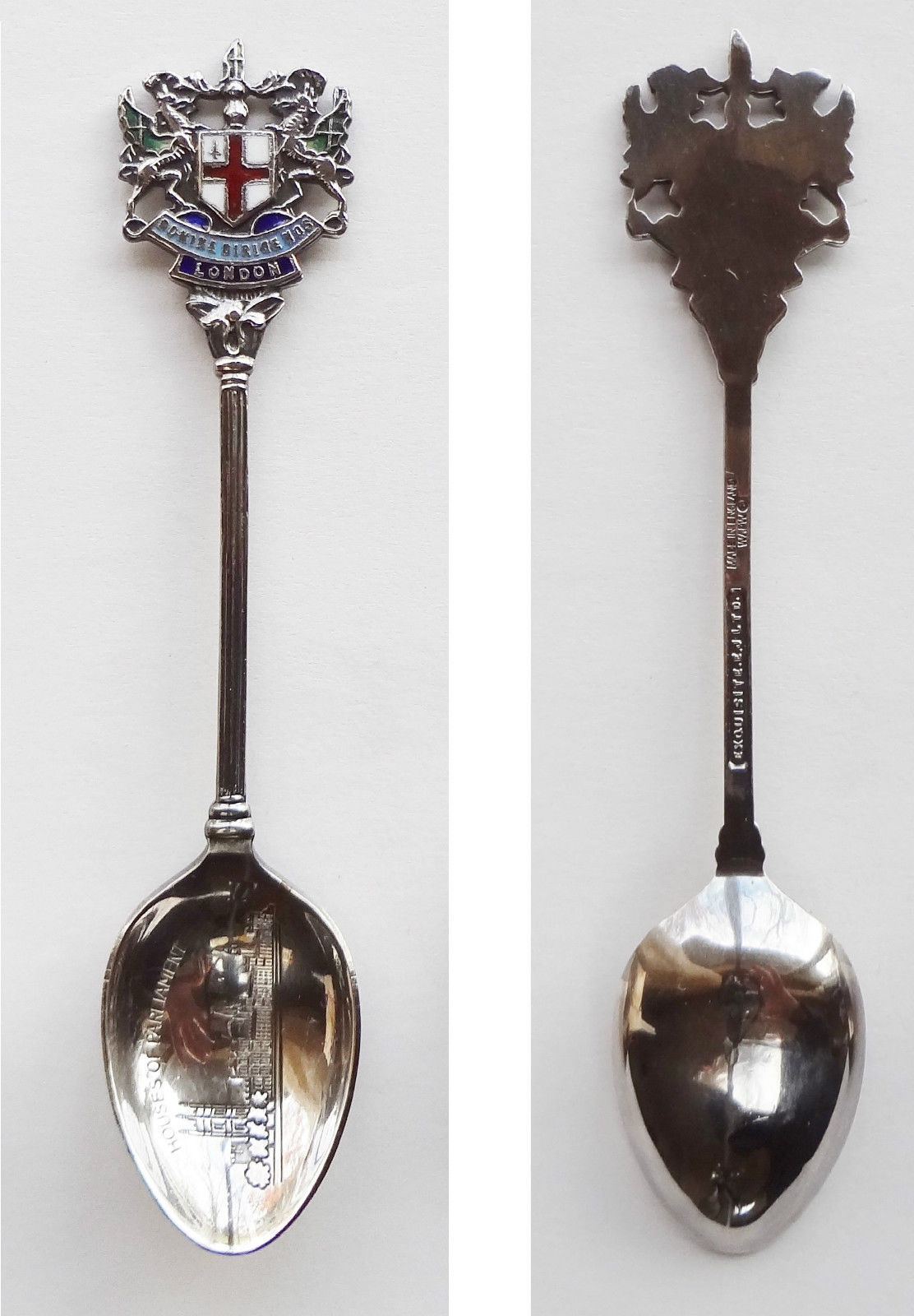 Collector Souvenir Spoon Great Britain UK England London Coat of Arms