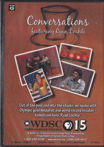 Conversations featuring RYAN LOCHTE rare Daytona PBS new DVD - $15.99