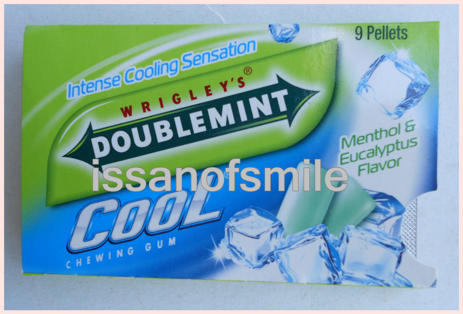 Intense Cooling Sensation Doublemint Cool Chewing Gum Menthol