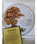 Avon Representative 5 year Anniversary Commemorative Award Plate Great O... - $8.99