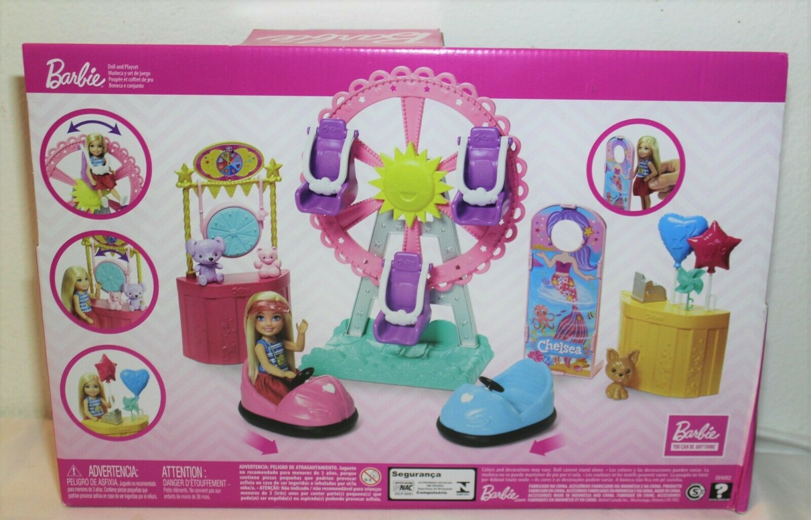 Ferris Wheel Barbie Chelsea Carnival Set Barbie Club Chelsea
