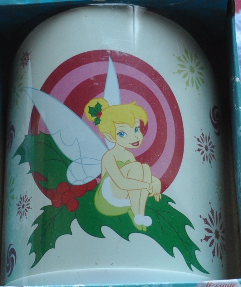 Disney Collectible Tinkerbell Fairy Night Light Nightlight w/ Secret