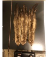 Lot of 3 Professionally Tanned High Quality Mink Prime Pelts 30” Macy Shop - $123.75