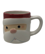 Hallmark Christmas Holiday Santa Claus Porcelain Coffee Tea Hot Cocoa Mu... - $7.31