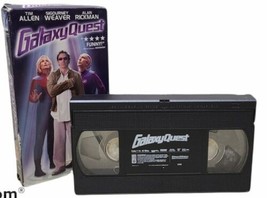 Galaxy Quest VHS VCR Video Tape Movie Tim Allen, Sigourney Weaver Used