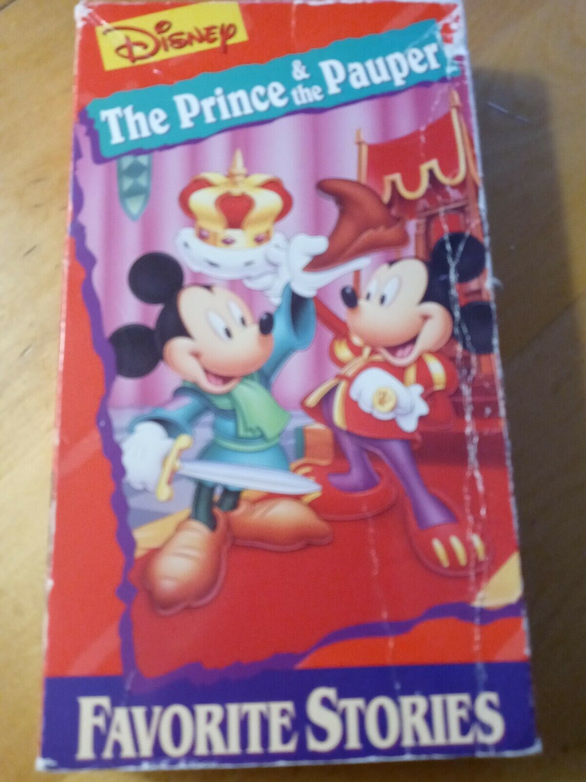 Disneys Favorite Stories - The Prince the Pauper (VHS, 1994) - VHS Tapes