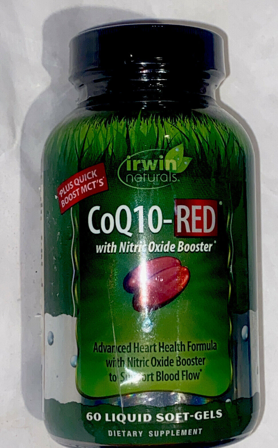 Primary image for Irwin Naturals CoQ10-Red Nitric Oxide Booster Diet Support - 60 Liquid Soft Gels