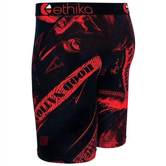 Ethika Ace Hood Nation Staple Fit Urban Red Mens Boxer Briefs Underwear ...