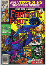 Fantastic Four Annual #15 ORIGINAL Vintage 1980 Marvel Comics image 1