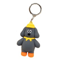 MonagustA Korean Puppy Character Silicone Figure Keyring Keychain Bag Key Holder image 3