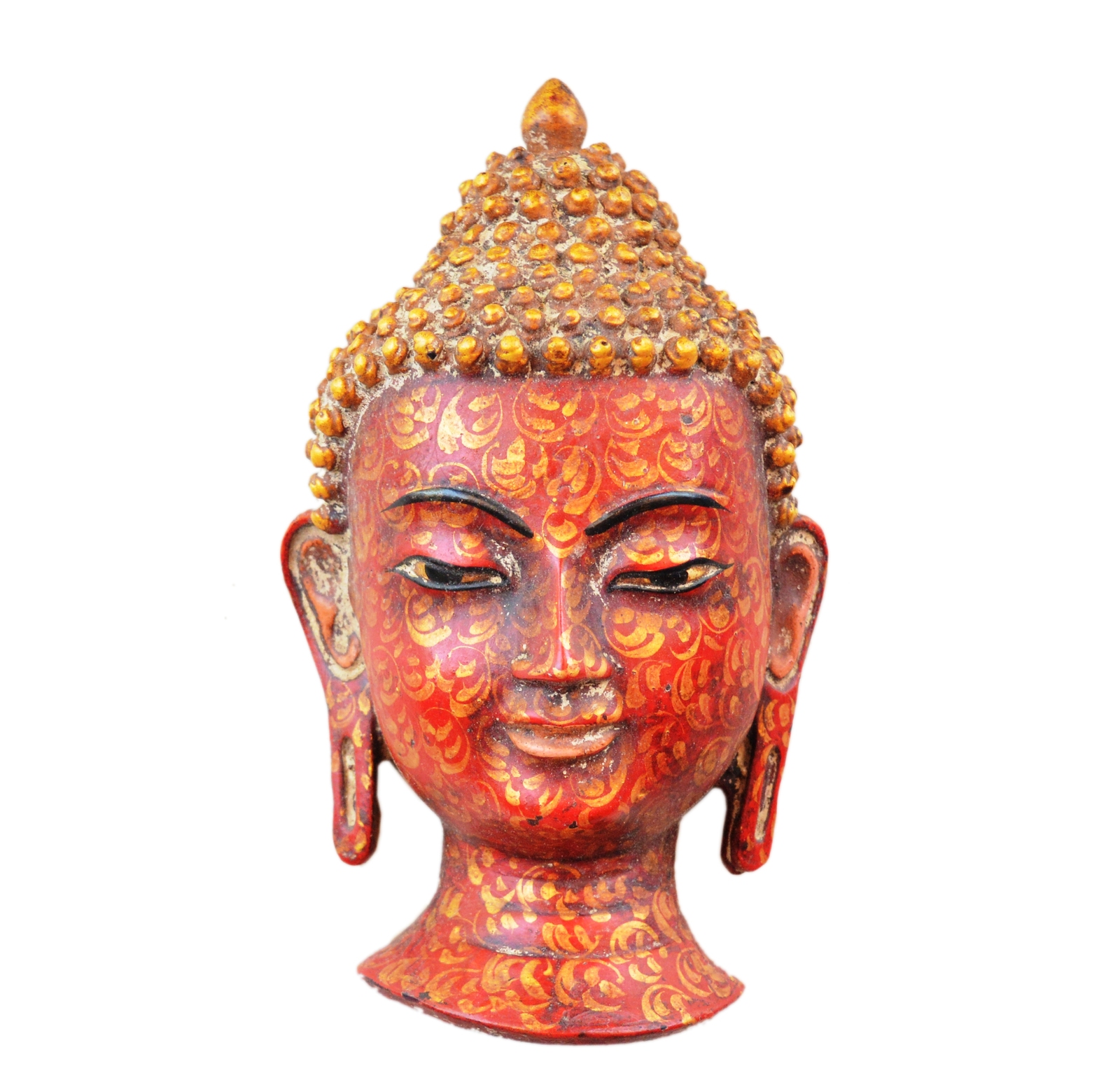 Antique Resin Buddha mask wall mask wall hanging Wall sculpture Buddha