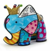 Romero Britto Lucky Elephant Figurine 10th Anniversary Special Edition #334534 - $148.49