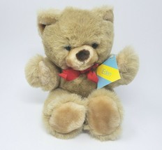 12&quot; VINTAGE 1985 EDEN TAN BABY BROWN TEDDY BEAR STUFFED ANIMAL PLUSH TOY... - $73.87
