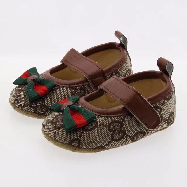 New Model Brown  Canvas Baby  Girls  Toddler  Shoes  Soft 