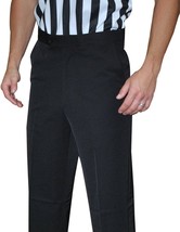SMITTY | BKS-287 | 4-Way Stretch Flat Front Official's Pants | Slash Pockets - $64.99
