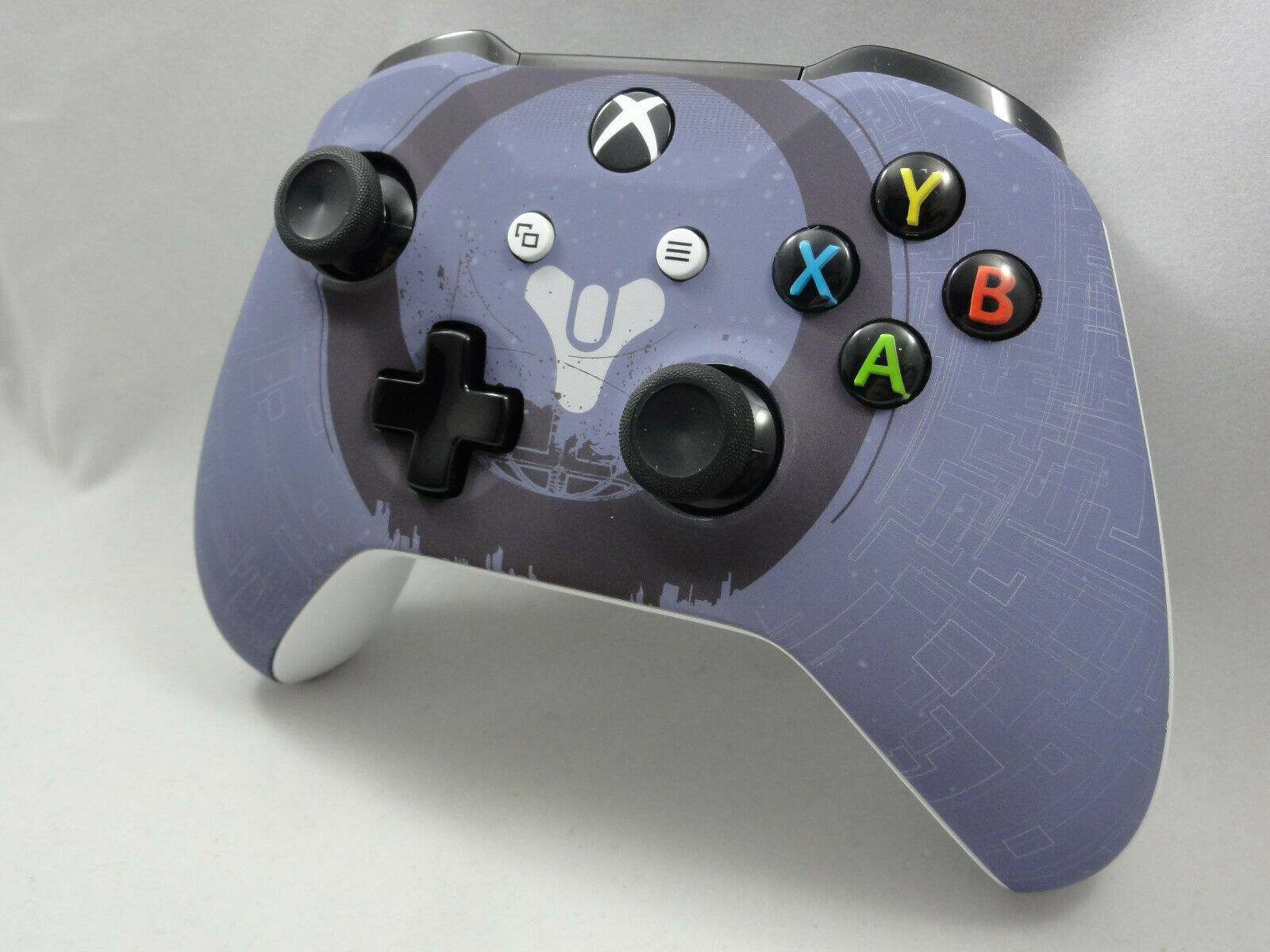 Xbox One S Destiny Wireless Controller Blue LED Rapid fire Modded