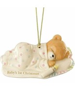 Lenox Baby&#39;s First Cuddles &amp; Hugs Christmas Bear Ornament - $60.00