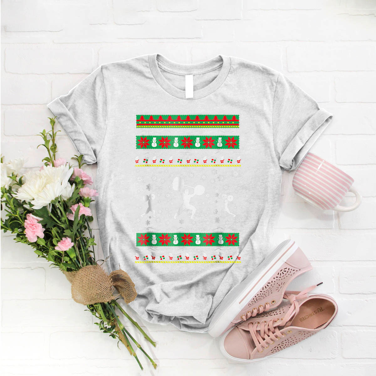 lifting christmas shirts