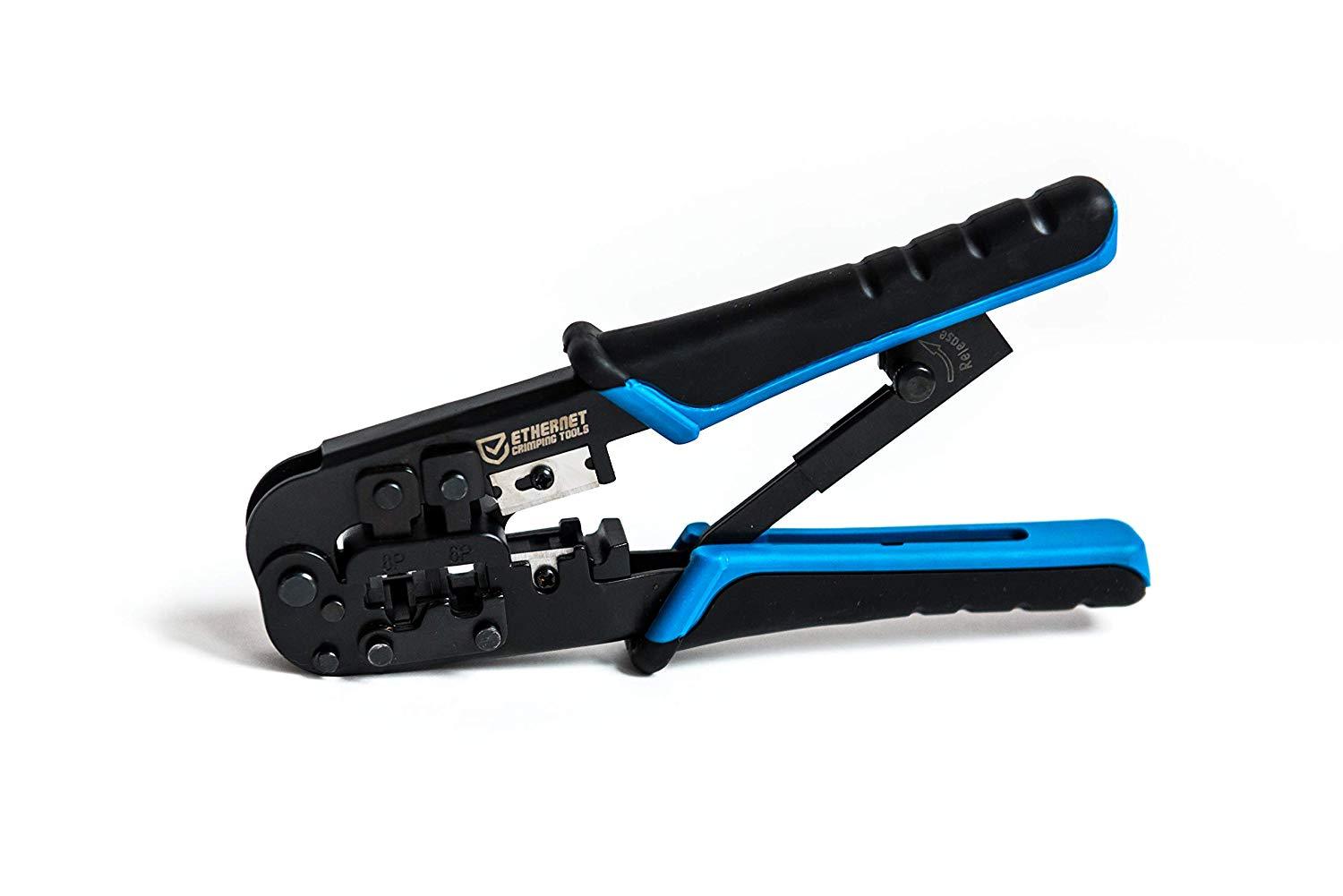 Crimper Tool for RJ45 RJ12 RJ11 cables Crimp Cutter and