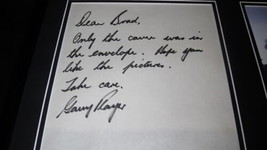 Gary Player Signed Framed 16x20 Handwritten Letter & Photo Display JSA image 2
