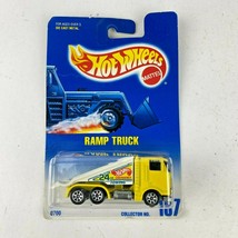 Hot Wheels Ramp Truck #187 Diecast Toy Car 1991 Yellow NEW - $9.95