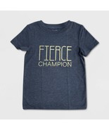 Cat &amp; Jack Boys Short Sleeve “Fierce Champion” T -Shirt Size 4T - $2.23