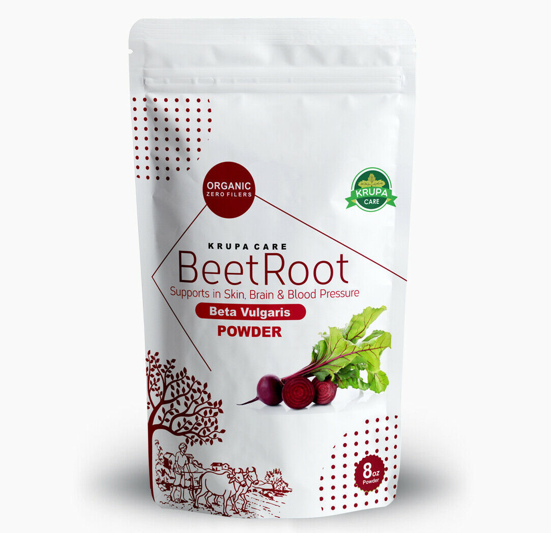 KRUPACARE Premium Organic  Beet Root Powder 8,16 Oz, 2 Lb super food