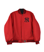 MLB New York Yankees Reversible Wool Kids&#39; Jacket Black-Red yan104rev0-r... - $89.95