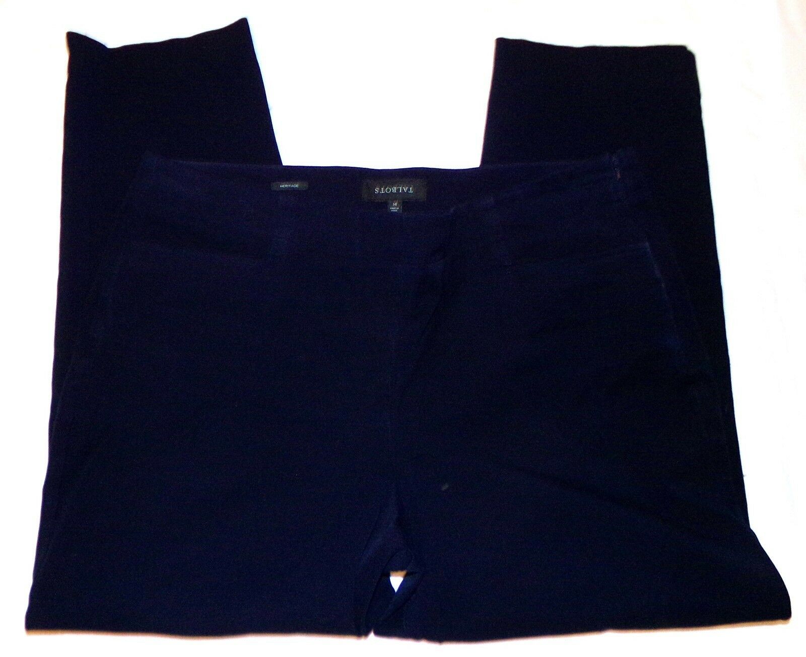 talbots navy blue dress