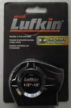 Lufkin P2212 1/2&quot; x 12&#39; Tape Measure Two Rivet End Hook - $7.92