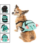Pet Life &#39;Dumb-Bone&#39; Dual-Pocketed Animated Pet Dog Harness Backpack - $22.49