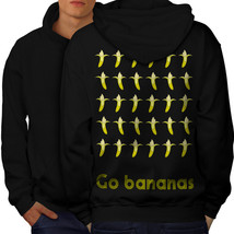 Banana Fruit Funny Food Sweatshirt Hoody Fruit Funny Men Hoodie Back - $20.99+
