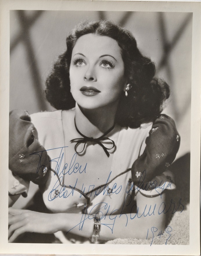 Primary image for HEDY LAMARR SIGNED Photo - A Dishonored Lady - Boom Town - Samson And Delilah  
