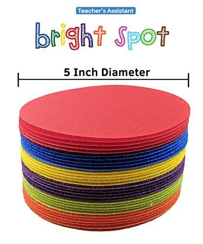 Sitting Carpet Markers Bright Spot for Teachers 5" Floor ...