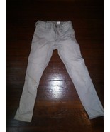 Girls Light Gray H&m Size 7/8 Denim Jeans - $5.68