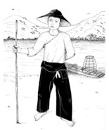 Folkwear Thai Fisherman Pants #161 Sewing Pattern (Pattern Only) folkwea... - $17.95