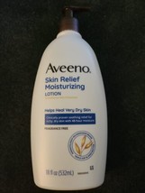 Aveeno Skin Relief Moisturizing Lotion Helps Very Dry Skin 18 oz  (BB10) - $16.80