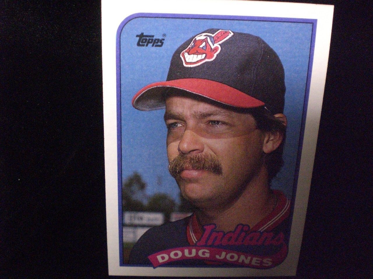 1989 Topps Baseball Card for Cleveland Indians Doug Jones Baseball Cards