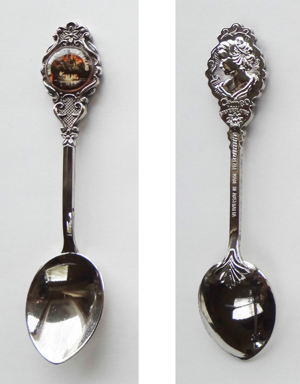 Collector Souvenir Spoon New Zealand Waitomo Caves Spoons