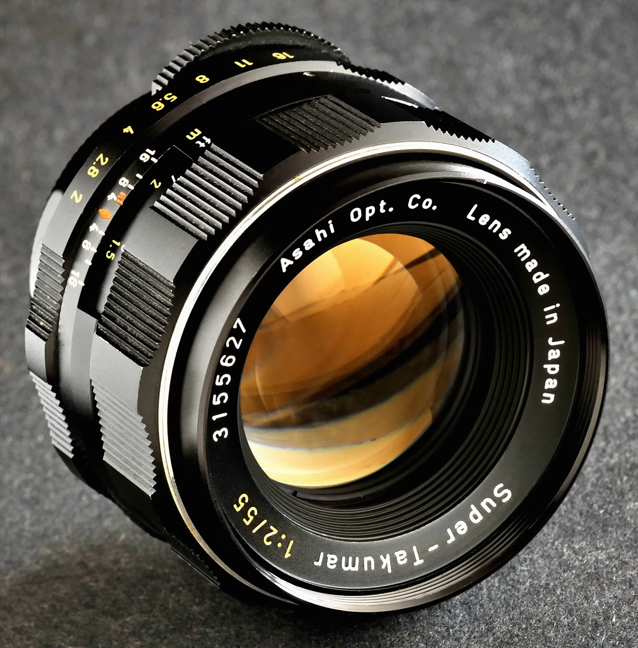 Pentax M42 55mm f/2 Super-Takumar Standard Prime Lens Asahi Optical