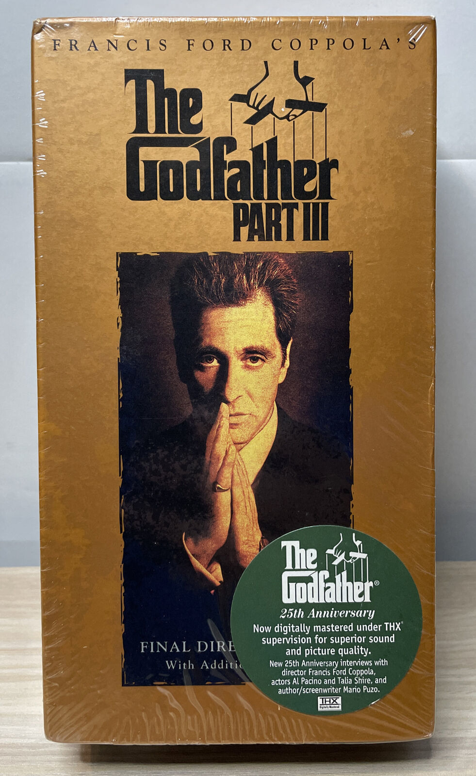 The Godfather Part III (VHS, 1997, 2-Tape Set) - VHS Tapes