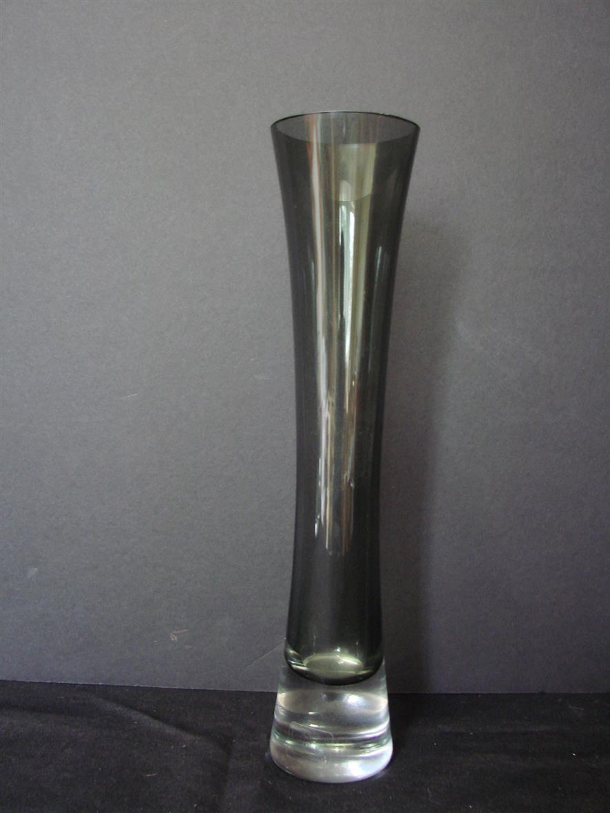 Lenox Kate Spade Castle Creek Smoke Bud Vase, 11" Crystal Vases