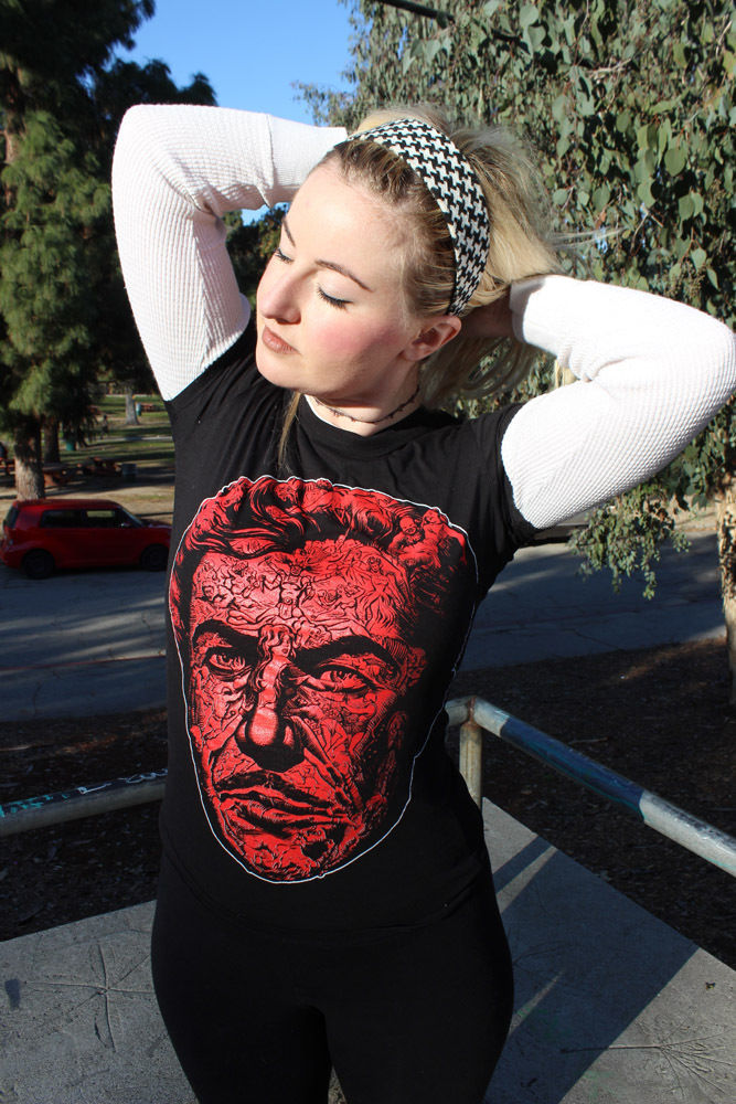 Masque of the Red Death - Vincent Price - Pre-shrunk women's 100% cotton tee