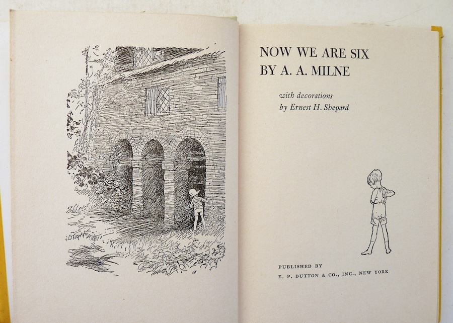 Now We Are Six AA Milne vintage classic children’s book Nursery rhyme ...