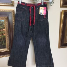 RIDERS Lee Girls Embroidered Stitch Dark Jeans 5T - $11.76