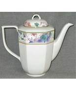 MIKASA Gallery COUNTRY CHINTZ PATTERN Five Cup COFFEE POT Made in Japan - $39.59