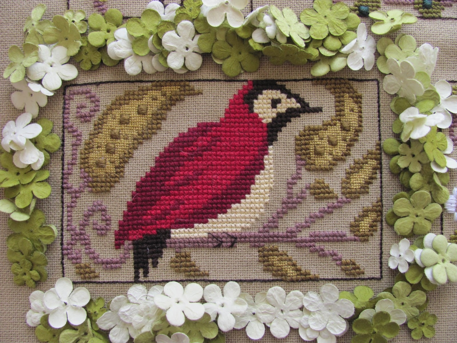 Birds Of A Funky Feather 6 cross stitch chart By The Bay Needleart