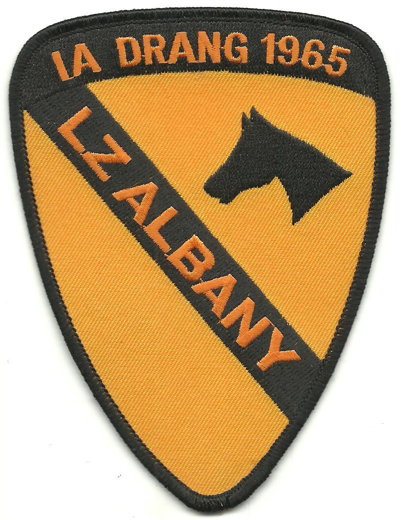 US Army IA Drang 1965 Cavalry LZ ALBANY Patch Other